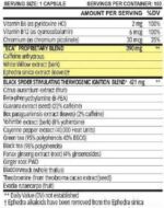 Cloma Pharma Black Spider Fat Burner 100 Caps - Image 2