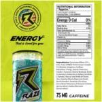 Raze Functional Energy Drink - Baja Lime, 250 ml - Image 3