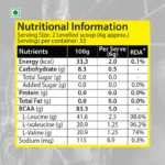 Protrition BCAA Tangy Orange, 200g (L- Leucine, L-Isoleucine and L-Valine) 2:1:1 - Image 4