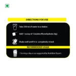 Protrition Micronized Creatine Monohydrate, 250g, Unflavoured - Image 3