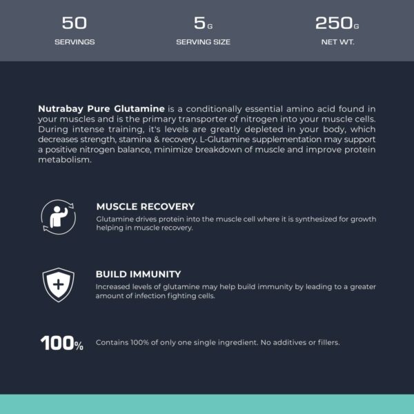 Nutrabay Pure L-Glutamine - Image 4
