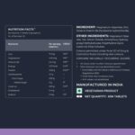 Nutrabay Pro Zinc + Magnesium + B6 (ZMA) - 500mg - 60 Tabs - Image 2