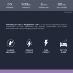 Nutrabay Pro Zinc + Magnesium + B6 (ZMA) - 500mg - 60 Tabs - Image 3