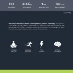 Nutrabay Wellness Korean Ginseng Extract 400mg, 60Caps - Image 5