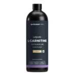 Nutrabay Pro Liquid L-Carnitine + Vitamin B5 - 3000 mg - Lemon, 450 Ml