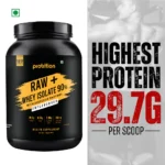 Protrition Raw+Whey Protein 90%, Unflavoured, 1Kg - Image 2
