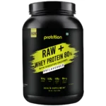 Protrition Raw+Whey Protein 80%, Unflavoured, 1Kg