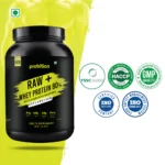 Protrition Raw+Whey Protein 80%, Unflavoured, 1Kg - Image 6