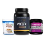 Proburst Creatine 250Gm + Nutrabay Triblend 1Kg + MyFitness Peanut Butter 1.25Kg