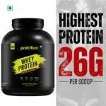 Protrition Whey Protein, 2Kg, Divine Chocolate - Image 2