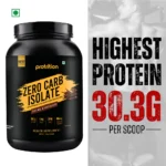 Protrition Zero Carb Isolate, 1Kg - Image 2