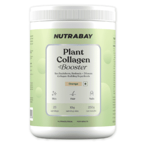 Nutrabay Plant Collagen Booster - 250 gm (0.55 Lb), Orange