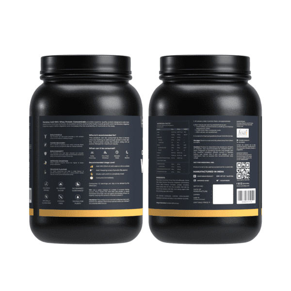 Nutrabay Gold 100% Whey Protein Concentrate 1kg - Image 5