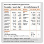 HK Vitals Multivitamin with Multimineral, Amino Acids, Taurine & Ginseng Extract - Image 4