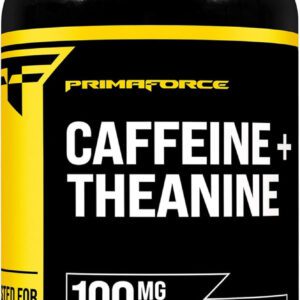 Primaforce Caffeine with L-Theanine 100mg of Each 180 Capsules