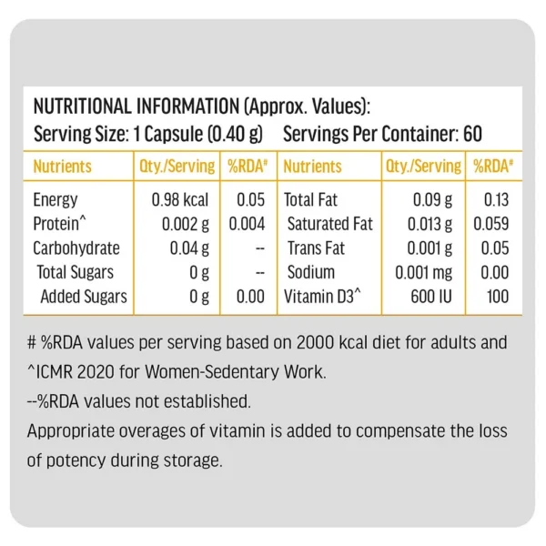 HK Vitals Vitamin D3 - Image 4