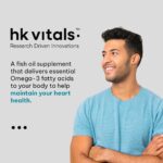 HK Vitals Fish Oil 1000mg with 180mg EPA and 120mg DHA - Image 3