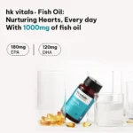 HK Vitals Fish Oil 1000mg with 180mg EPA and 120mg DHA - Image 8