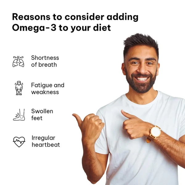 HK Vitals Fish Oil 1000mg with 180mg EPA and 120mg DHA - Image 6