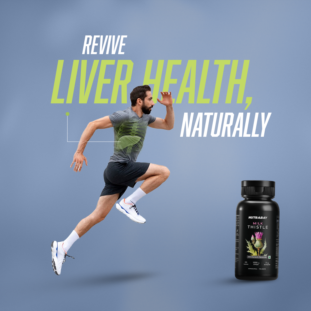 Nutrabay Wellness Milk Thistle Extract (Silymarin Marianum) 1000mg - 60 Caps - Image 3