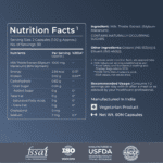 Nutrabay Wellness Milk Thistle Extract (Silymarin Marianum) 1000mg - 60 Caps - Image 4