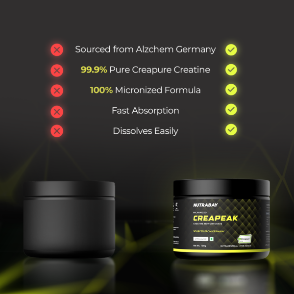 Nutrabay CreaPeak Creatine Monohydrate - Image 3
