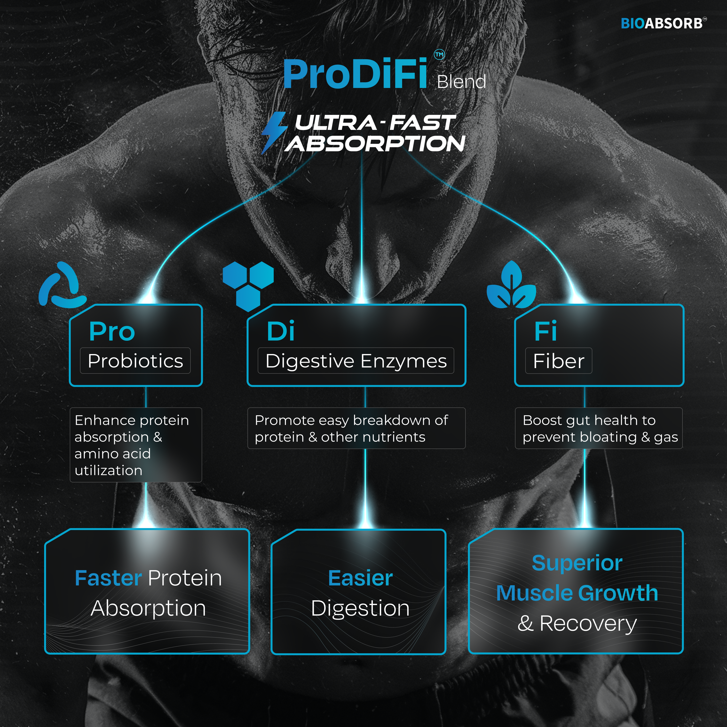 Nutrabay BioAbsorb™ Whey Protein Powder, 26g Protein Per Serving - Image 3