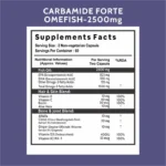 Carbamide Forte Fish Oil 2500mg- 60 Capsules - Image 7