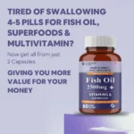 Carbamide Forte Fish Oil 2500mg- 60 Capsules - Image 6