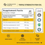 Carbamide forte Triple Strength Omega-3 Fish Oil 1400 mg – For Heart & Joint Wellness - Image 2